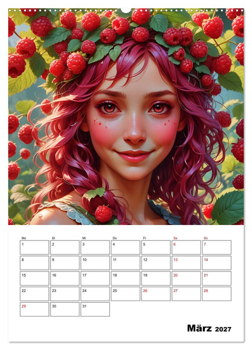 Fruchtiger Elfenzauber (CALVENDO Wandkalender 2027)