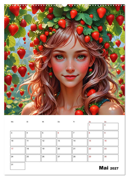 Fruchtiger Elfenzauber (CALVENDO Wandkalender 2027)