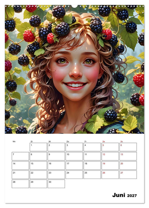 Fruchtiger Elfenzauber (CALVENDO Wandkalender 2027)