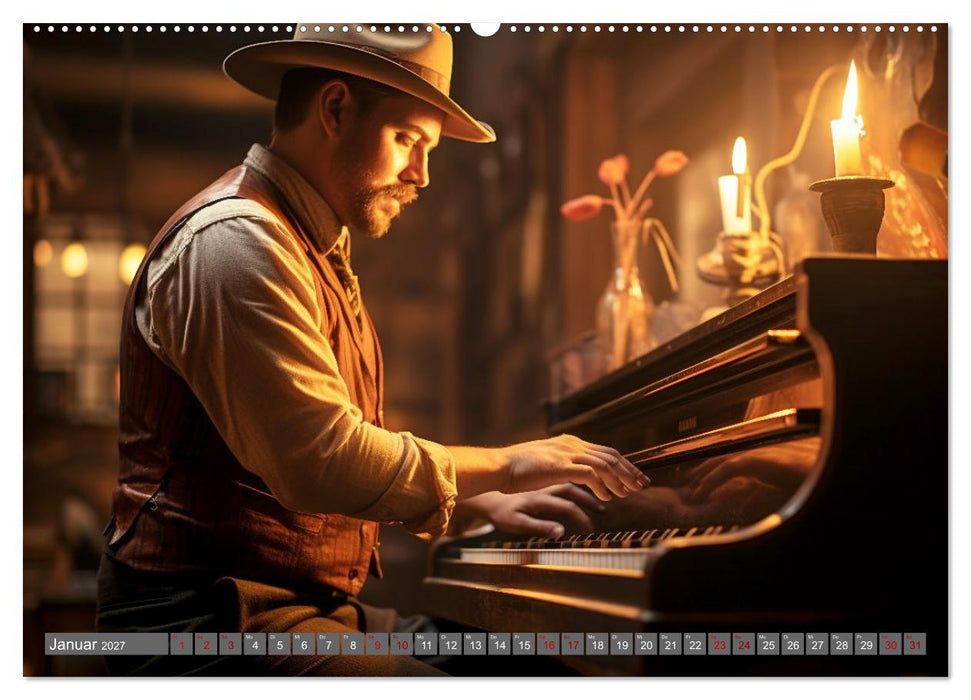 Träume aus Piano, Klavier und Flügel (CALVENDO Wandkalender 2027)