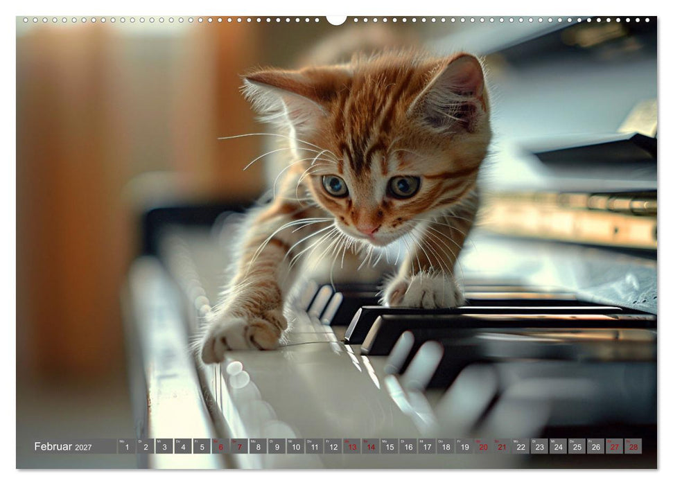 Träume aus Piano, Klavier und Flügel (CALVENDO Wandkalender 2027)