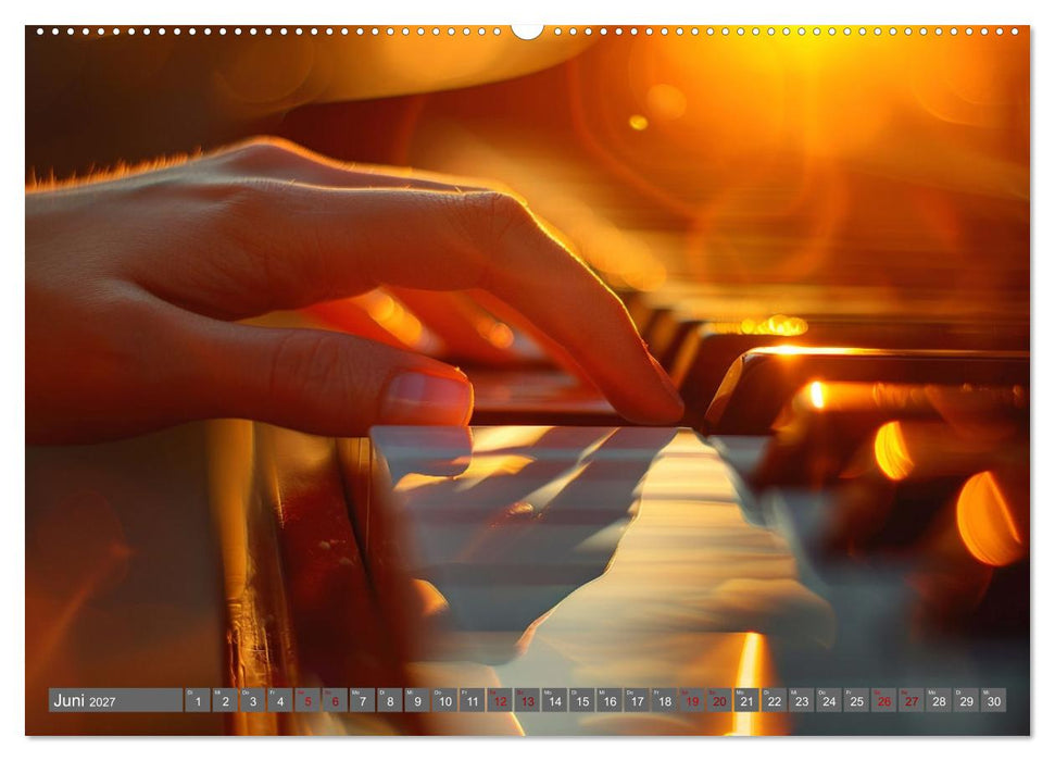 Träume aus Piano, Klavier und Flügel (CALVENDO Wandkalender 2027)