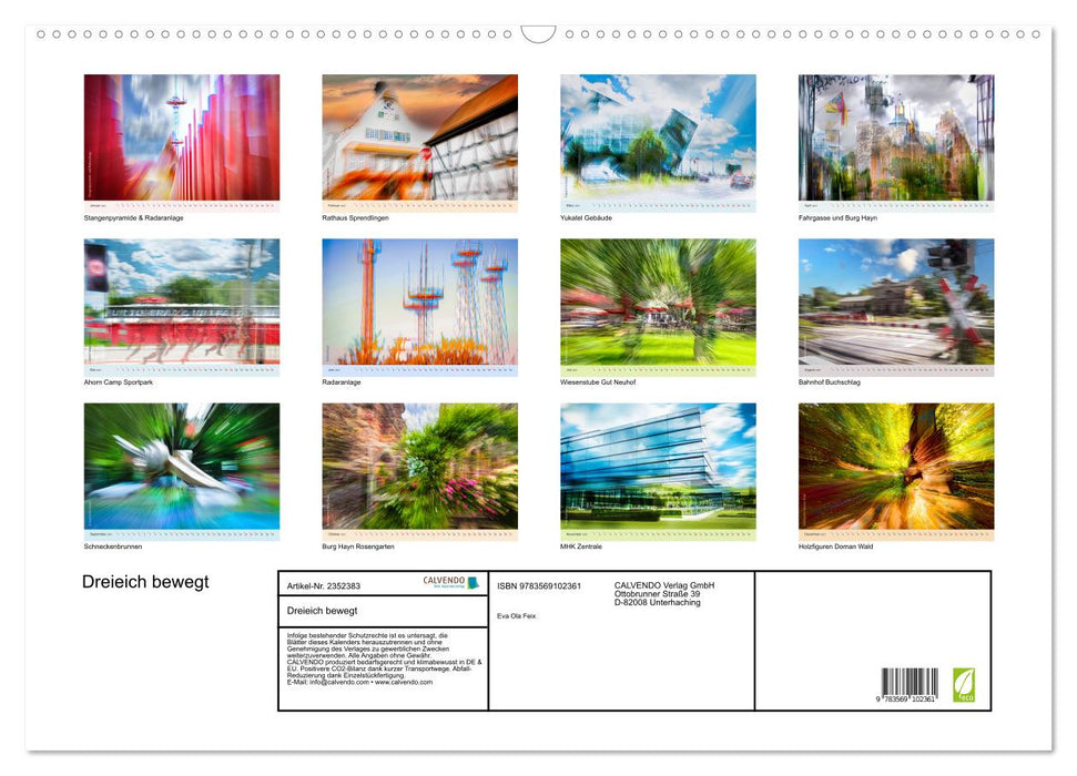 Dreieich bewegt (CALVENDO Wandkalender 2027)