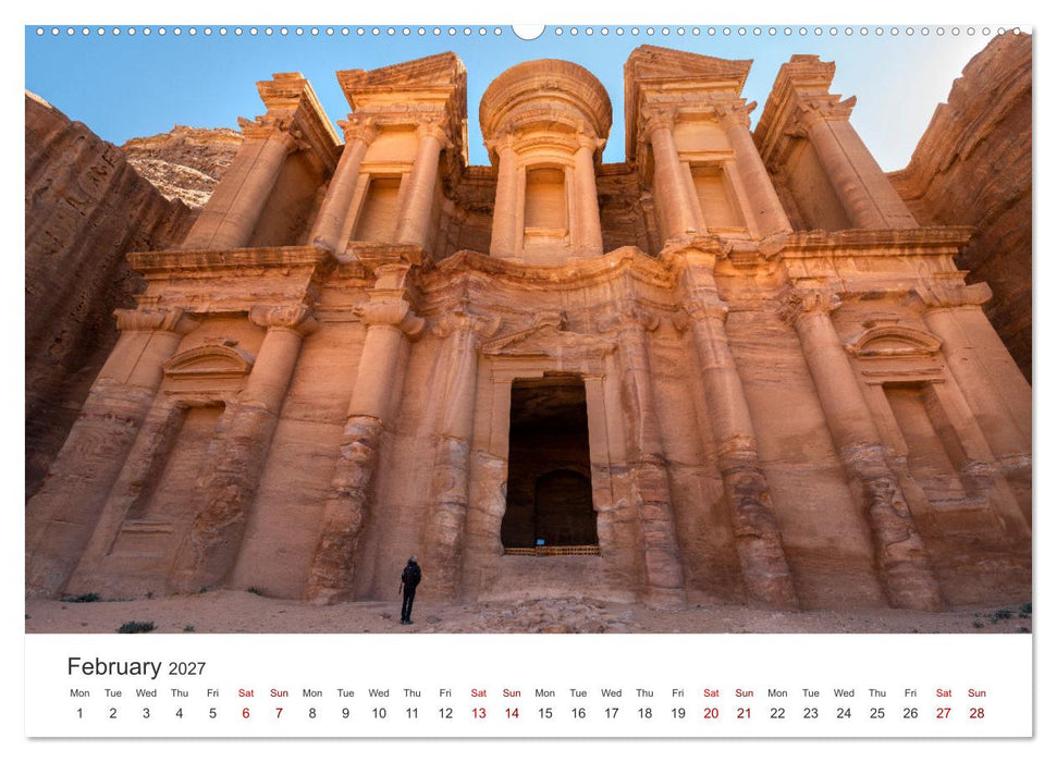 Jordan Sand, Stone and Salt (CALVENDO Premium-Calendar 2027)