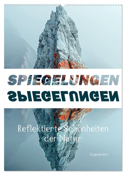 Spiegelungen - Reflektierte Schönheiten der Natur (CALVENDO Wandkalender 2027)