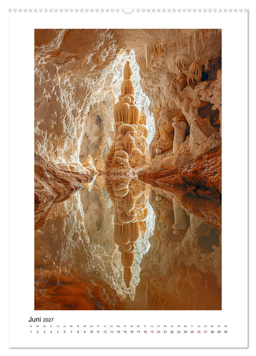 Spiegelungen - Reflektierte Schönheiten der Natur (CALVENDO Wandkalender 2027)