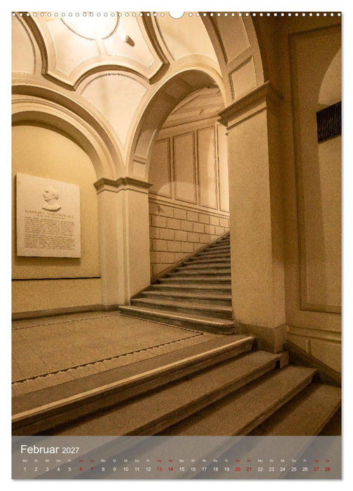 Architektur in Zürich (CALVENDO Wandkalender 2027)