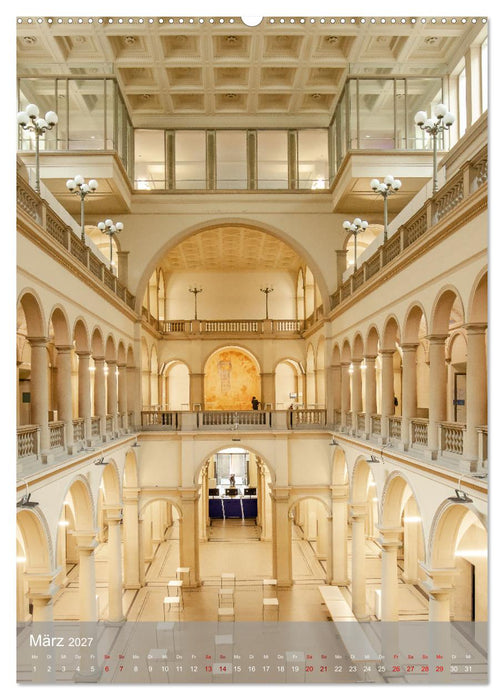 Architektur in Zürich (CALVENDO Wandkalender 2027)