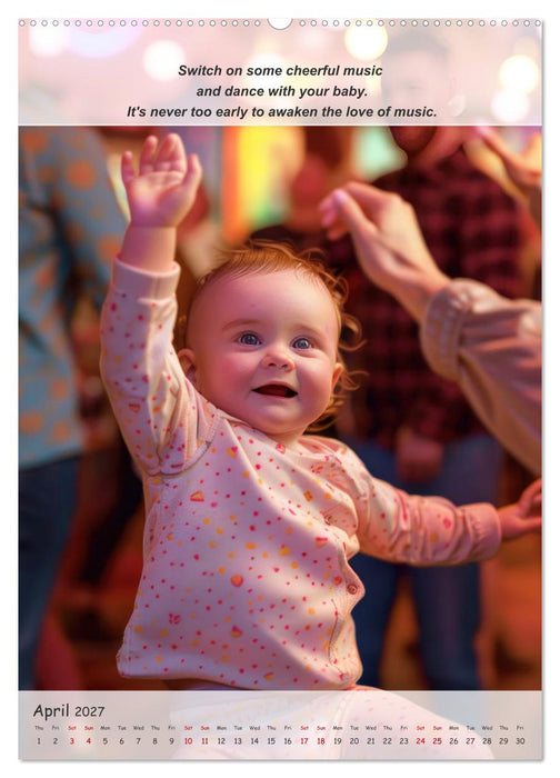 No more boredom for your baby (CALVENDO Premium-Calendar 2027)