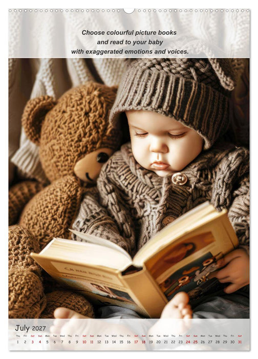 No more boredom for your baby (CALVENDO Premium-Calendar 2027)