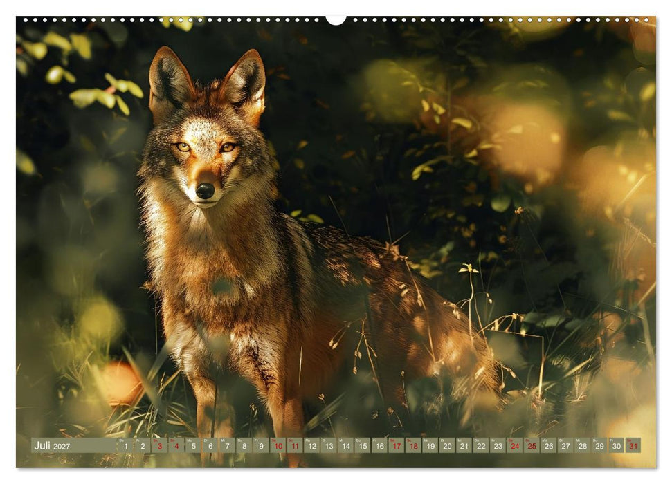 Die wilden Hunde (CALVENDO Premium Wandkalender 2027)