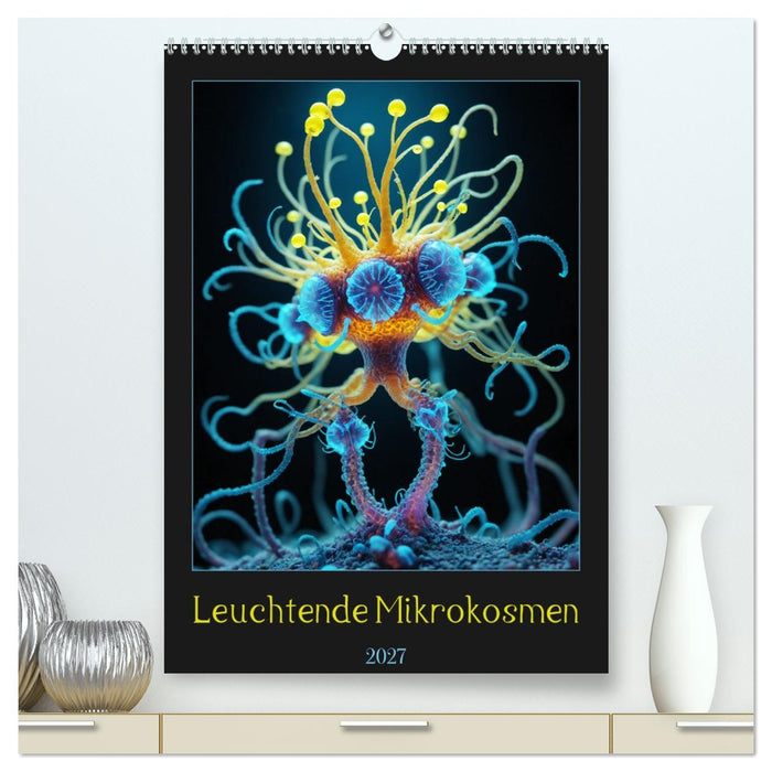 Leuchtende Mikrokosmen (CALVENDO Premium Wandkalender 2027)