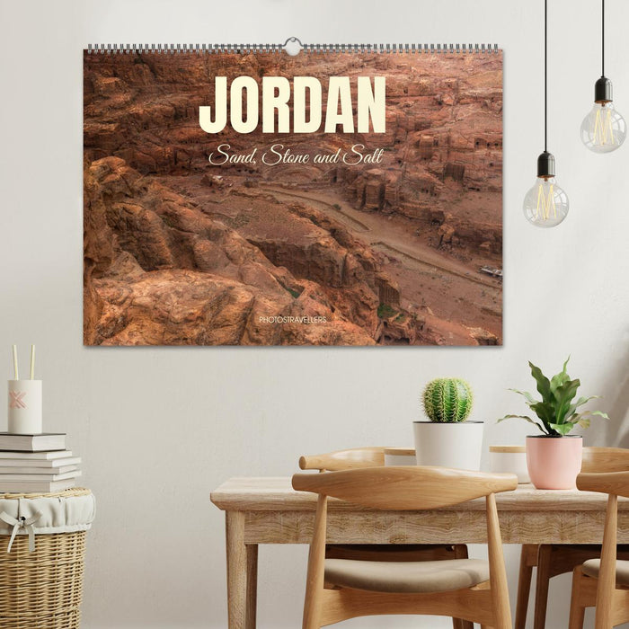 Jordan Sand, Stone and Salt (CALVENDO Monthly Calendar 2027)