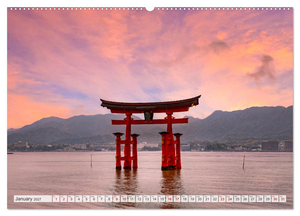 JAPAN Journey through time and beauty (CALVENDO Monthly Calendar 2027)