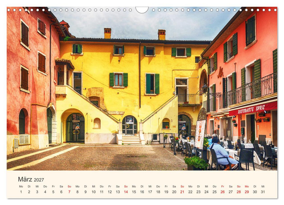 Wanderreise Gardasee (CALVENDO Wandkalender 2027)