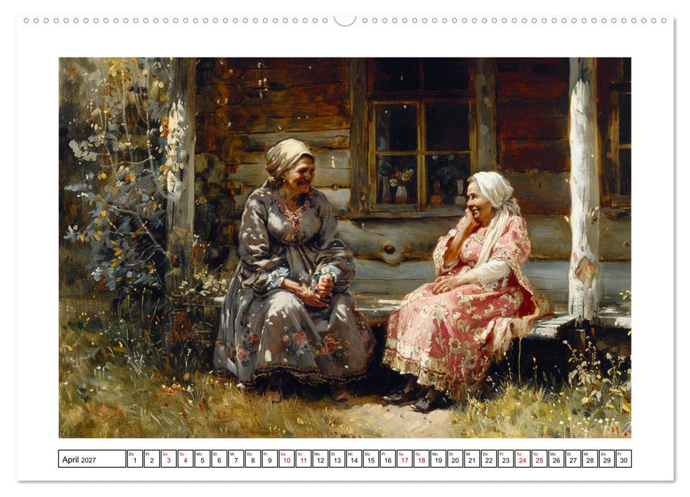 Reise mit der ostslawischen Seele (CALVENDO Wandkalender 2027)