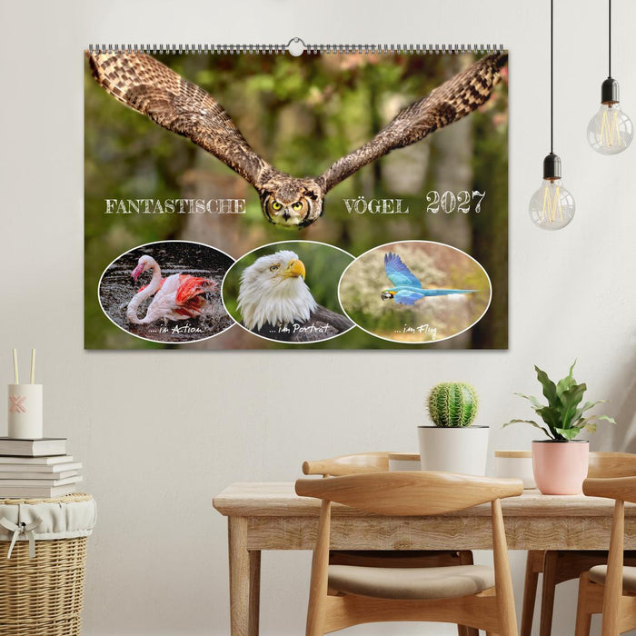 Fantastische Vögel (CALVENDO Wandkalender 2027)