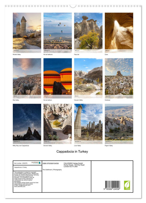 Cappadocia in Turkey (CALVENDO Premium-Calendar 2027)
