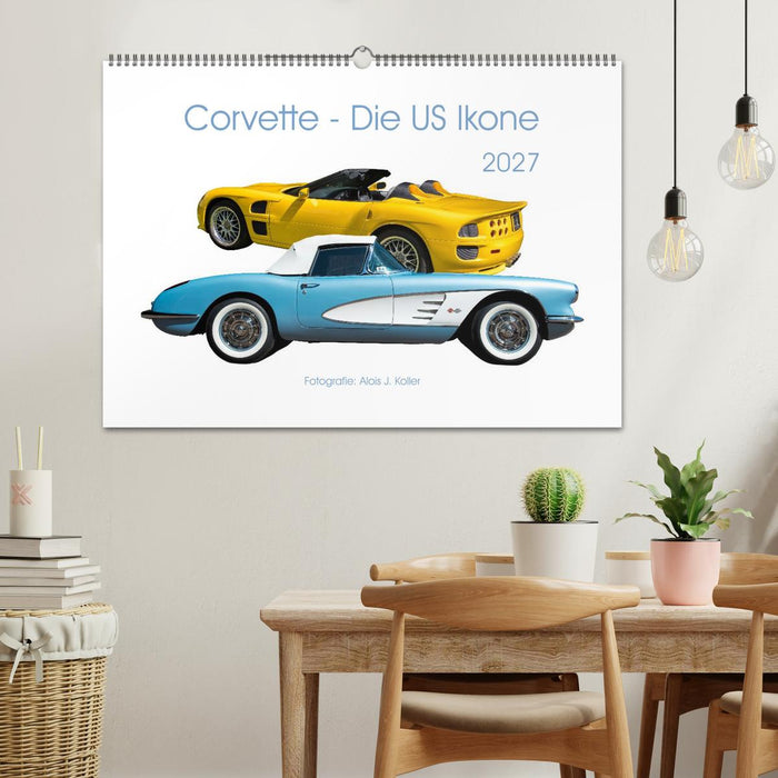 Corvette - Die US Ikone 2027 (CALVENDO Wandkalender 2027)