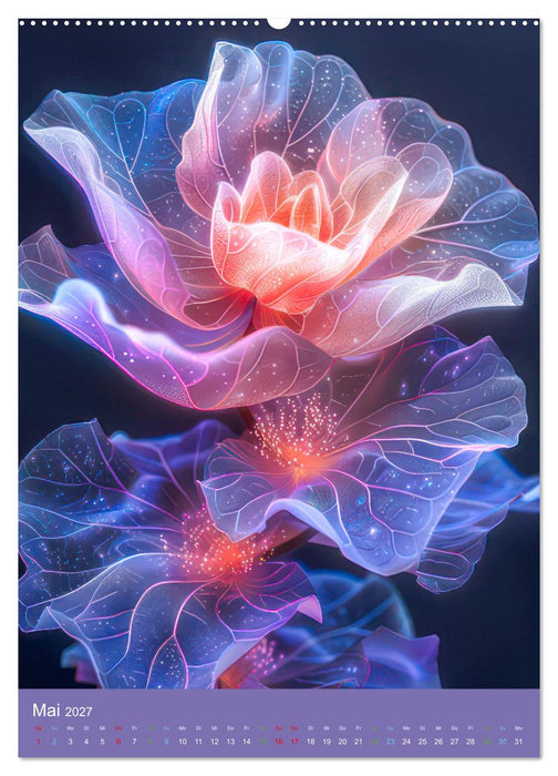 Blumen der Fantasie (CALVENDO Wandkalender 2027)