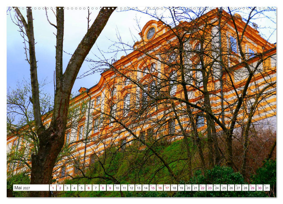 Ansichten vom Stift in Melk (CALVENDO Premium Wandkalender 2027)