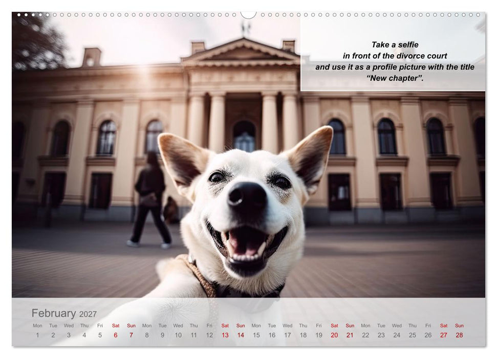 Positive new start after divorce (CALVENDO Monthly Calendar 2027)