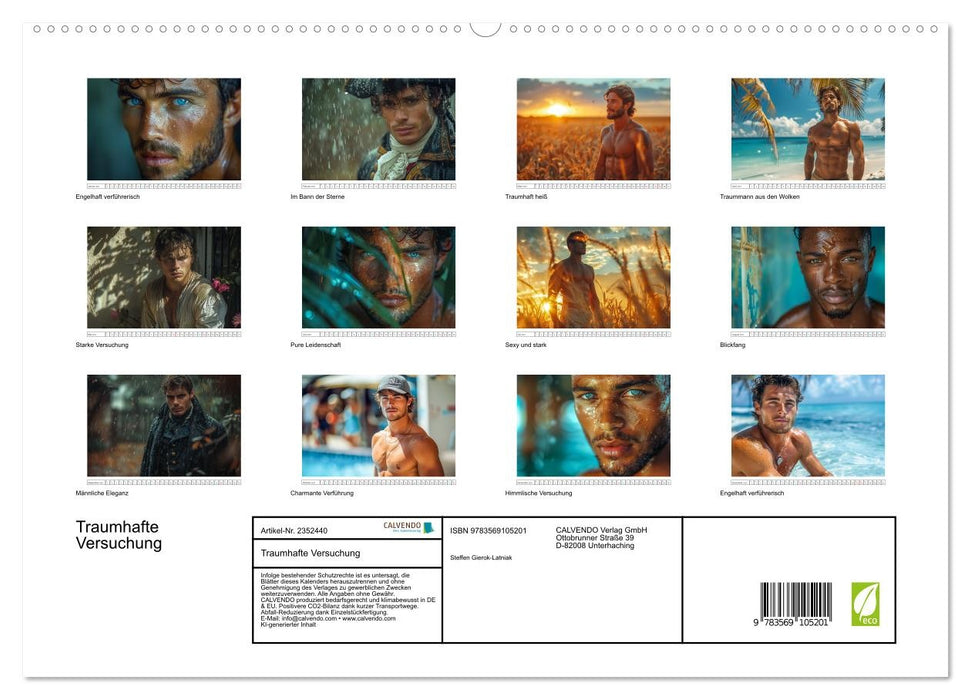 Traumhafte Versuchung (CALVENDO Premium Wandkalender 2027)