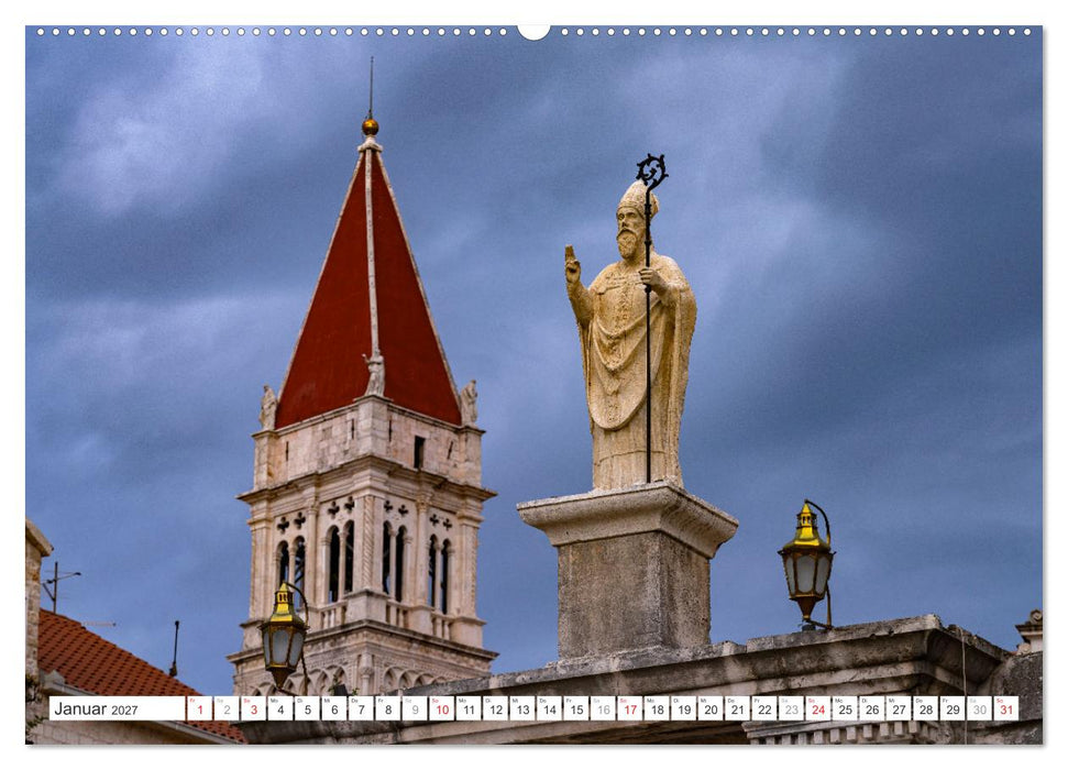 Kroatien - Dalmatien (CALVENDO Premium Wandkalender 2027)