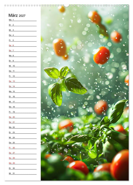 Kräuterfrische (CALVENDO Premium Wandkalender 2027)