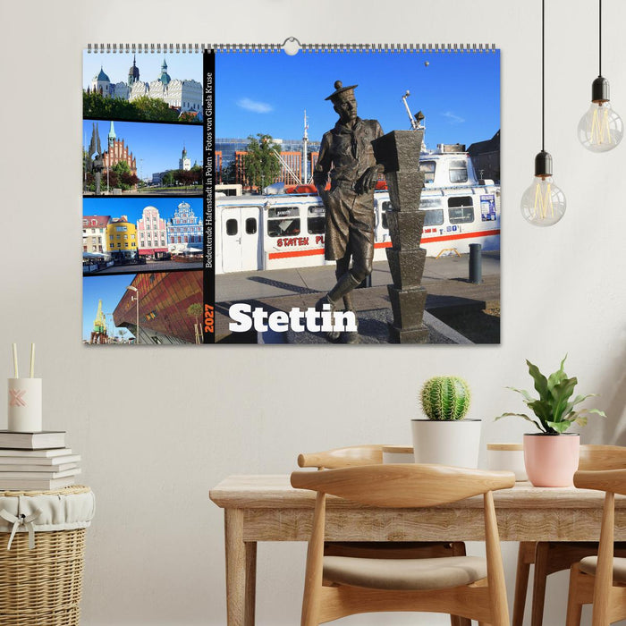 Stettin - Bedeutende Hafenstadt in Polen (CALVENDO Wandkalender 2027)
