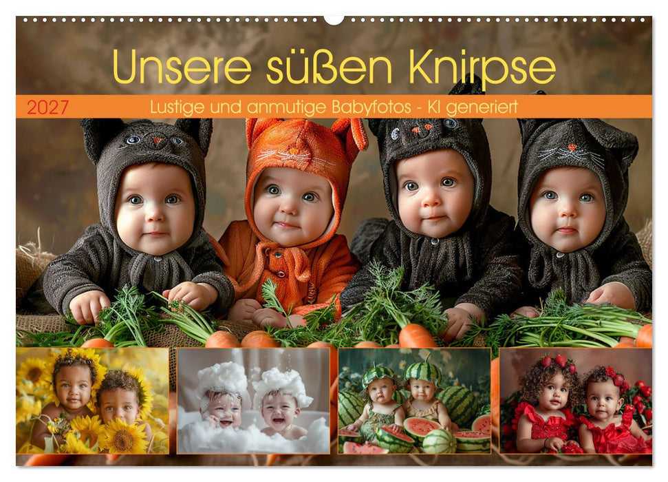 Unsere süßen Knirpse (CALVENDO Wandkalender 2027)