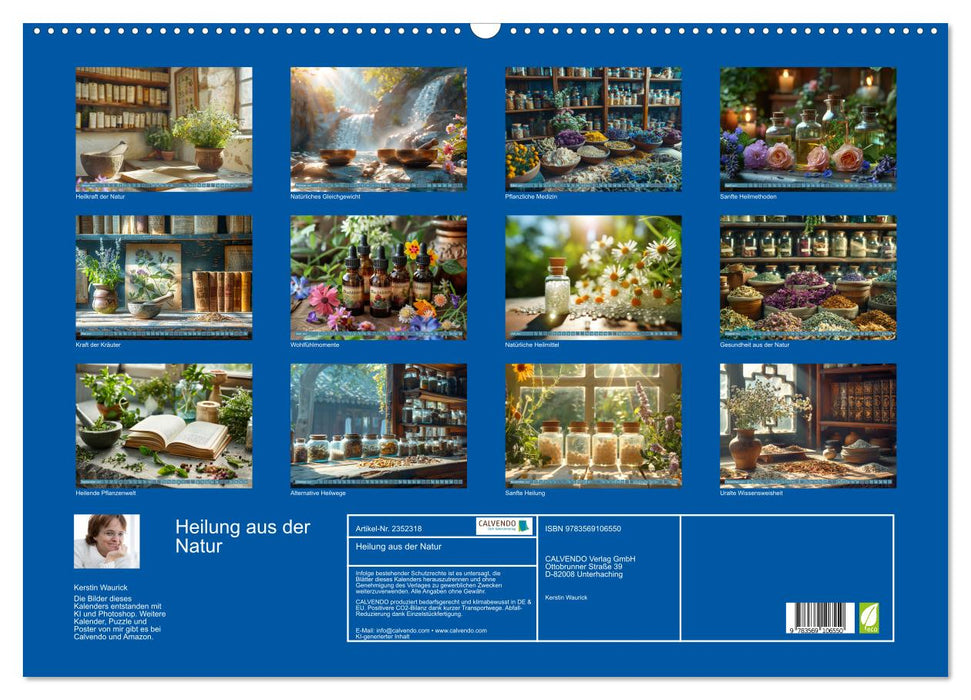 Heilung aus der Natur (CALVENDO Wandkalender 2027)