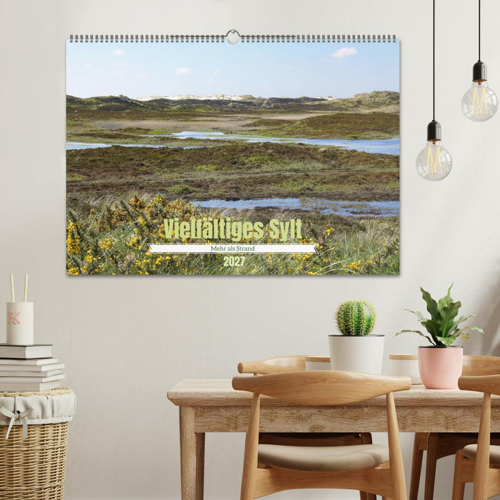Vielfältiges Sylt - Mehr als Strand (CALVENDO Wandkalender 2027)