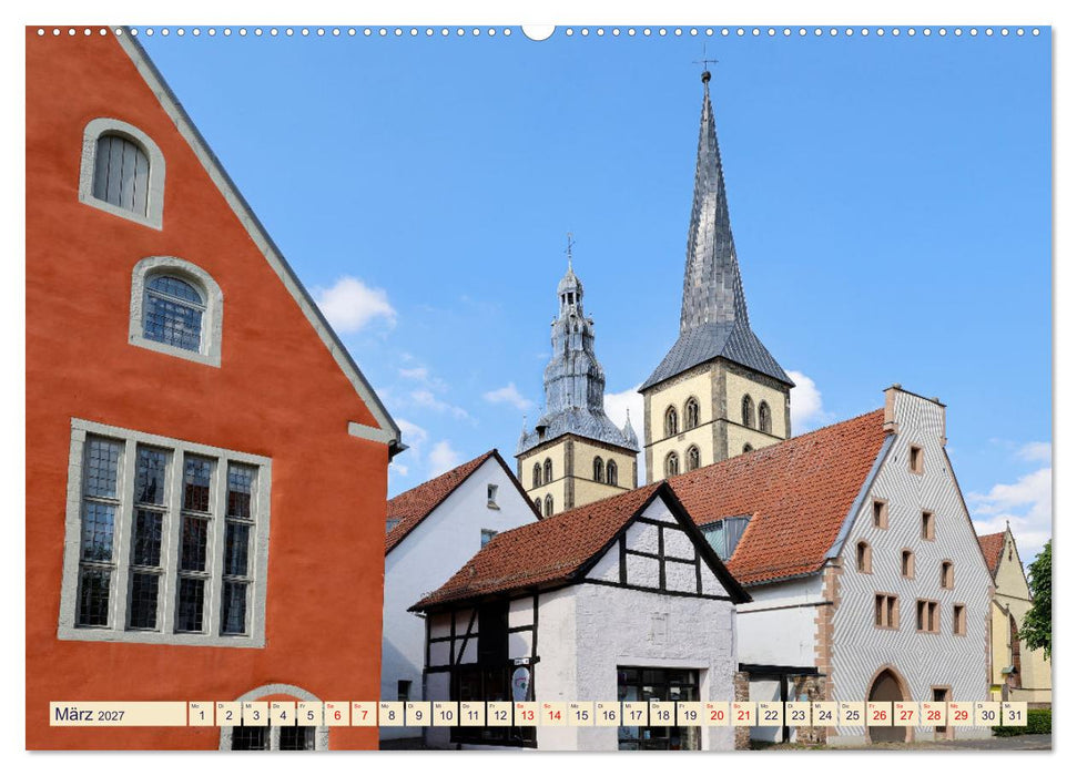 LEMGO - Weserrenaissance und Fachwerkromantik (CALVENDO Premium Wandkalender 2027)