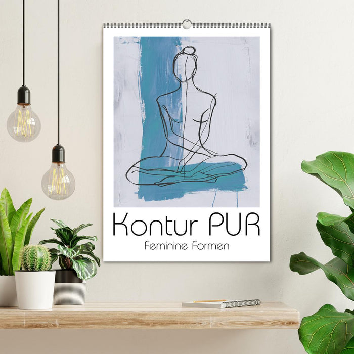 Kontur PUR - Feminine Formen (CALVENDO Wandkalender 2027)