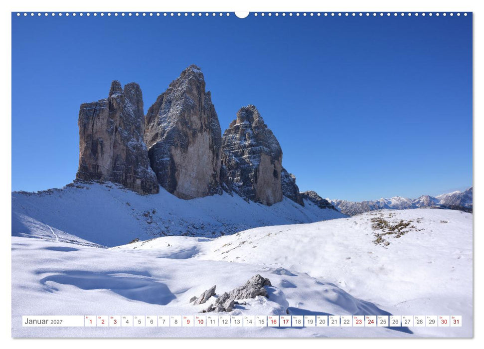 Sextener Dolomiten (CALVENDO Premium Wandkalender 2027)