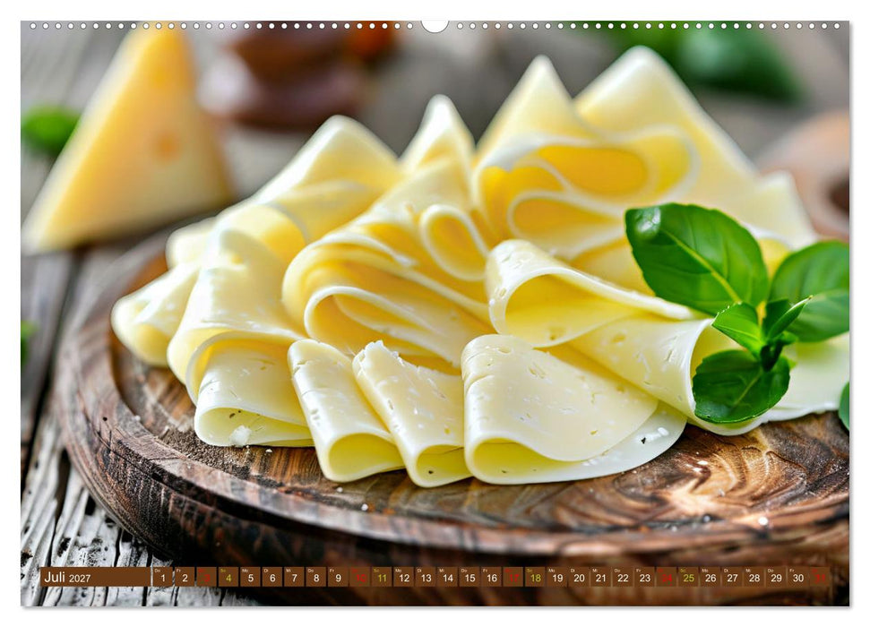 Gourmet Käse - und Weingenuss (CALVENDO Premium Wandkalender 2027)
