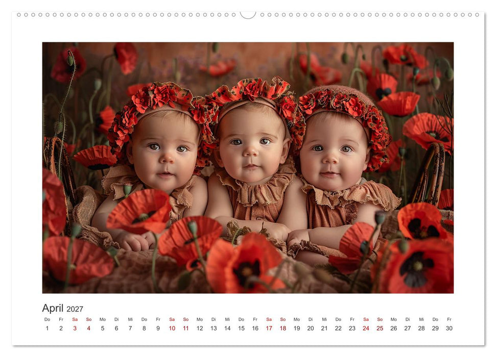 Unsere süßen Knirpse (CALVENDO Premium Wandkalender 2027)