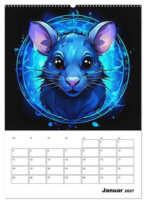 Tierisches Horoskop (CALVENDO Wandkalender 2027)