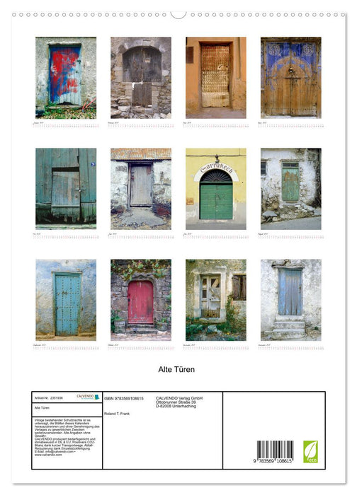 Alte Türen (CALVENDO Premium Wandkalender 2027)