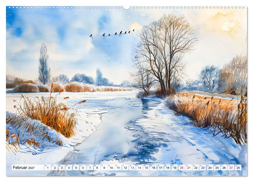 Havelland Flair - Immer in Flussnähe (CALVENDO Wandkalender 2027)
