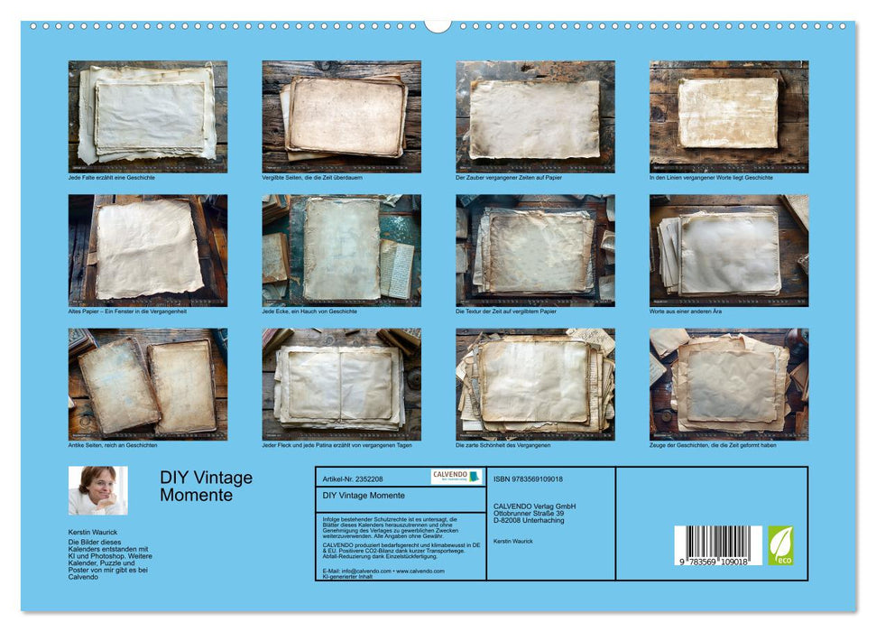 DIY Vintage Momente (CALVENDO Premium Wandkalender 2027)