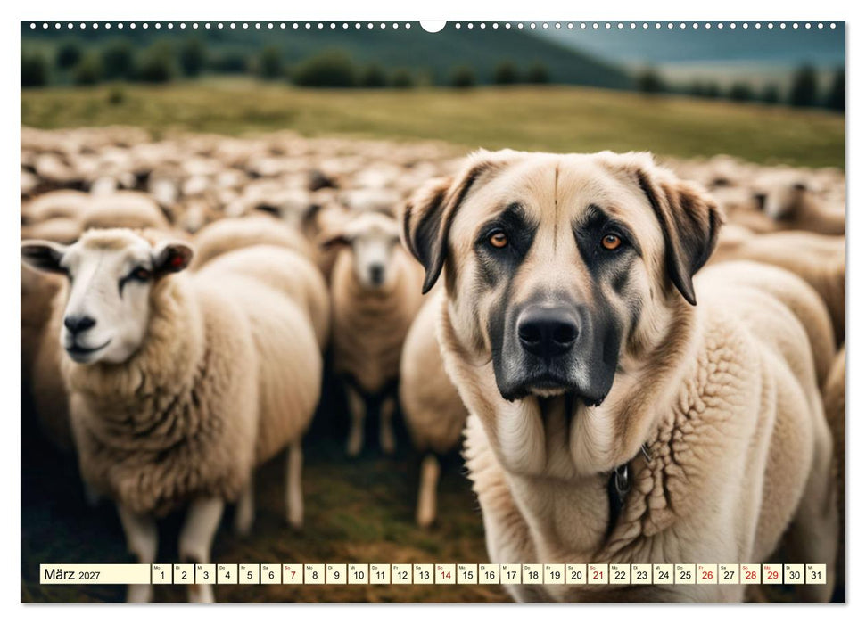 Kangal - der starke Herdenschutzhund (CALVENDO Premium Wandkalender 2027)