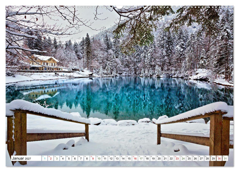 Berner Oberland - Ausflugsziele (CALVENDO Wandkalender 2027)
