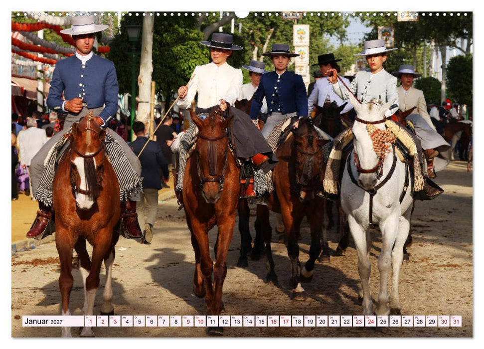 Feria de Abril (CALVENDO Wandkalender 2027)
