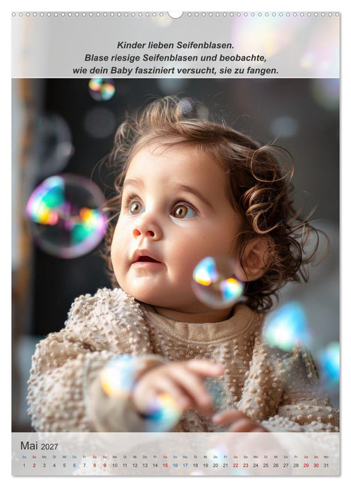 Keine Langeweile mehr für ihr Baby (CALVENDO Wandkalender 2027)