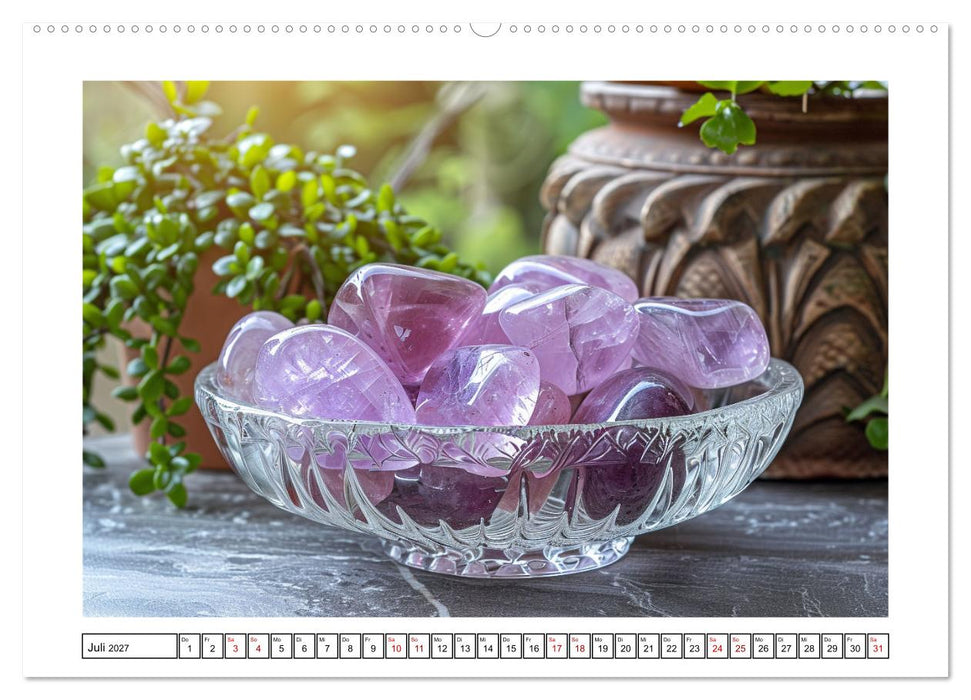 Halbe Edelsteine in ganzer Schönheit (CALVENDO Premium Wandkalender 2027)