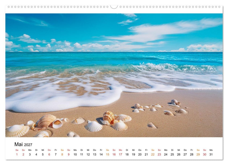 Mein Strand - ein Traum (CALVENDO Premium Wandkalender 2027)