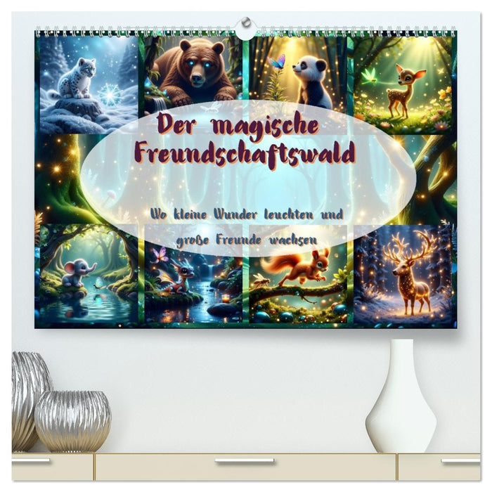 Der magische Freundschaftswald (CALVENDO Premium Wandkalender 2027)