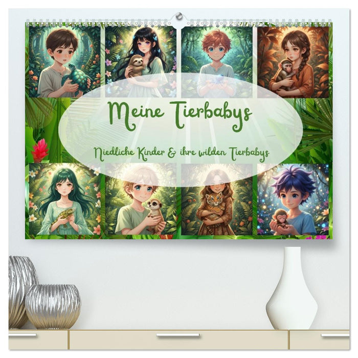 Meine Tierbabys (CALVENDO Premium Wandkalender 2027)